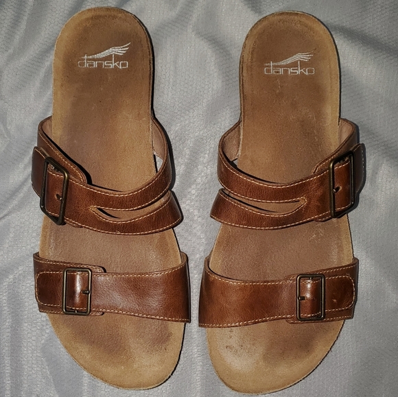 Dansko Rosie Brown Sandal size EU 39/US 9 - Picture 1 of 5